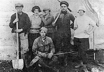 Еврейские сельскохозяйственные рабочие в Земле Израиля. 1920-е годы